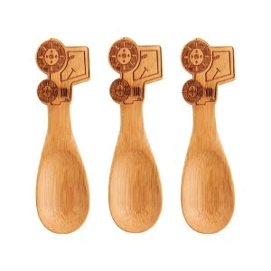 Image of Sass & Belle (Set of 3) Tractor Bamboo Spoons