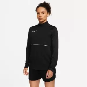 Image of Nike Dri-FIT Academy Womens Drill Top - Black