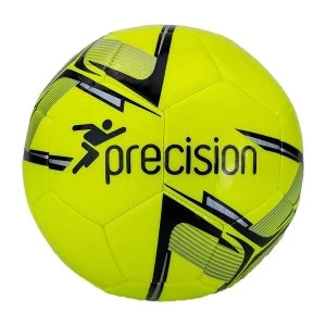 Image of Precision Fusion Midi Training Ball Fluo Yellow/Black Midi (Size 2)