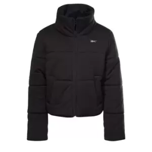 Image of Reebok Studio Puffer Jacket Womens - Black