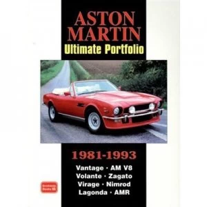 Image of Aston Martin Ultimate Portfolio 1981-1993 by R. M Clarke Paperback