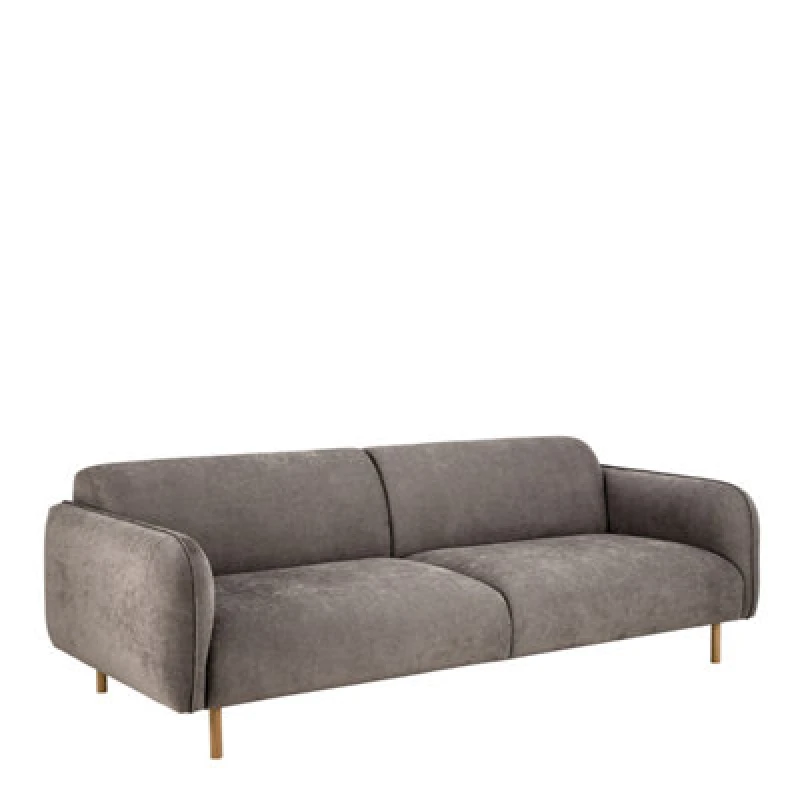 Image of Furniture To Go Westham 3 Seater Sofa In Fay Dusty Brown Fabric