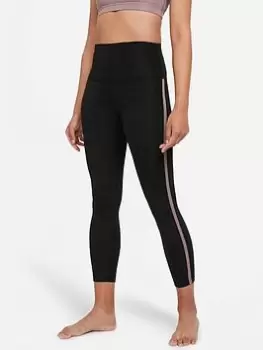 Image of Nike Yoga Novelty Leggings - Black Size XS Women