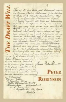 Image of Draft Will by Peter Robinson Paperback