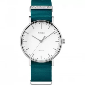 Image of Ladies Timex Fairfield Crystal Bar Watch