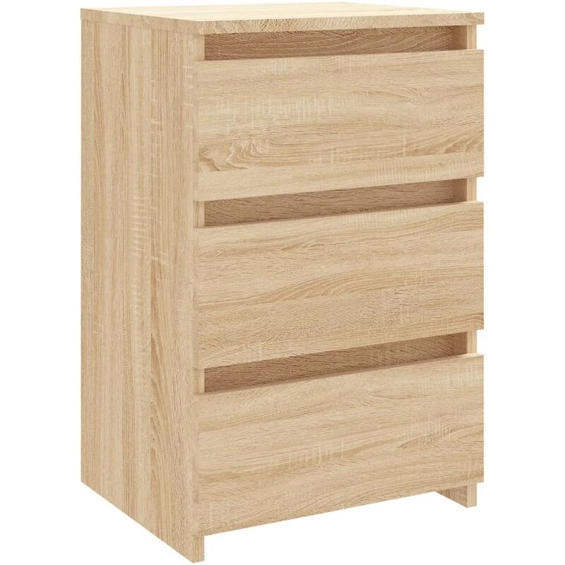 Image of VIDAXL Bed Cabinet Sonoma Oak 40x35x62.5cm Engineered Wood vidaXL 8720286558225