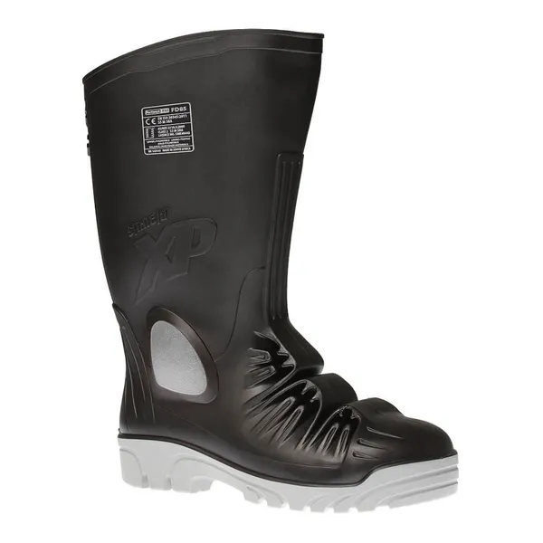 Image of Portwest Mettamax Safety Wellington Boots FD85BKR39 Colour: Black
