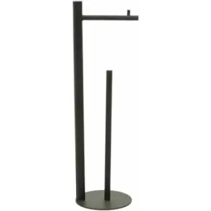 Image of Premier Housewares - Fay Black Toilet Roll Holder