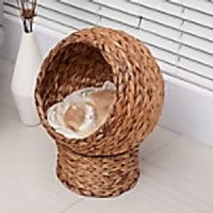 Image of PawHut Elevated Cat Bed D30-104 600 x 500 x 420 mm Cream