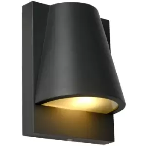 Image of Lucide Lighting - Lucide liam - Wall Light Outdoor - 1xGU10 - IP44 - Anthracite