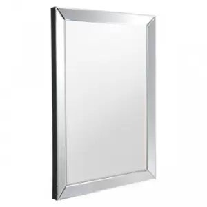 Image of Gallery Direct Luna Rectangle Mirror / Euro Grey