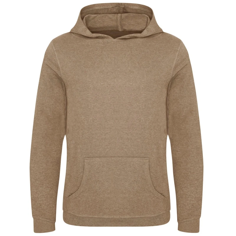 Image of AWDis AWDis Men Lusaka Regen logie Hoodie in Light Sand Size: X-Small Light Sand XS Male 5063107037114