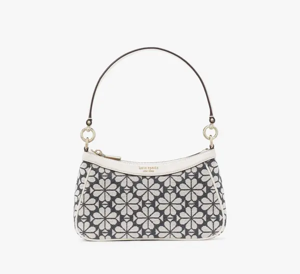 Image of Spade Flower Jacquard Convertible Shoulder Bag