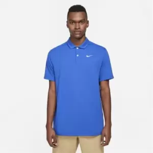 Image of Nike Essential Golf Polo Shirt Mens - Blue