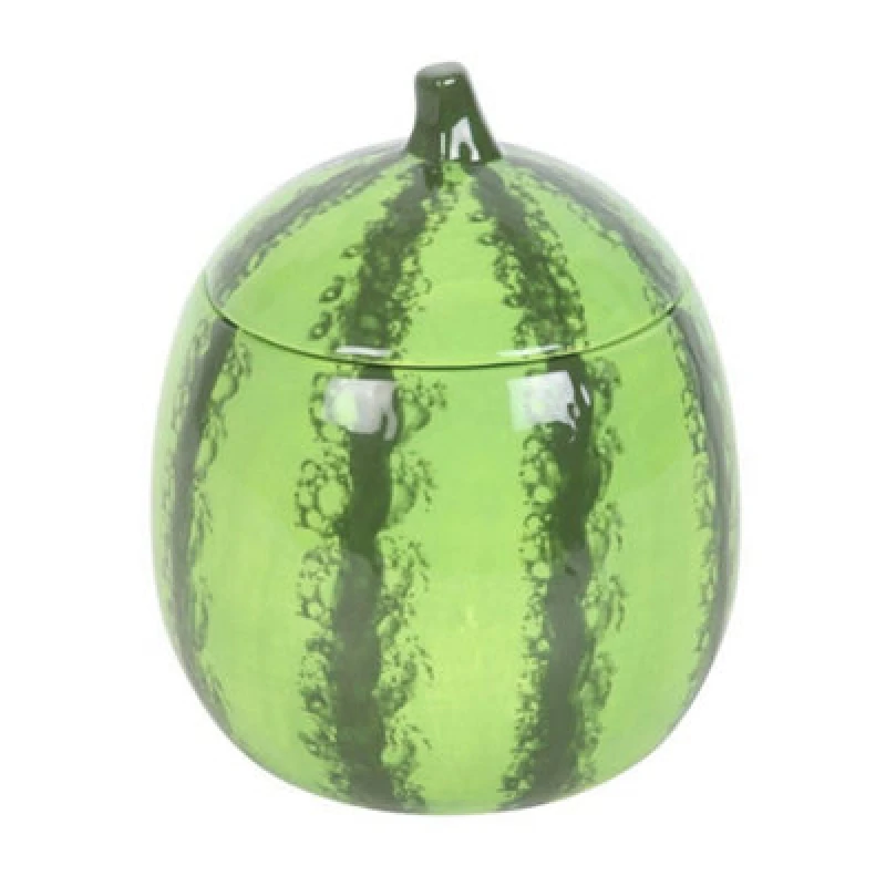 Image of Something Different Something Different Watermelon Candle Jar in Green Green One Size Unisex 5063703598019
