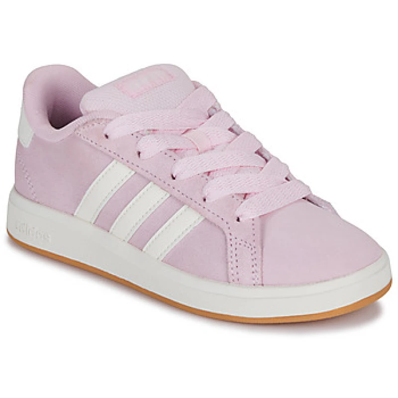 Image of Adidas SPORTSWEAR Kids Grand Court 00s Trainers Pink Baby 36 (3.5);37.3 (4);38 (5);39.3 (5.5 to 6);40 (6.5)
