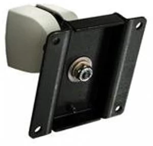 Image of Ergotron 100 Series Pivot Single Mounting kit - single pivot - for flat panel Grey Black wall-mountable