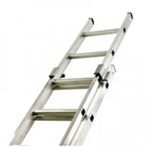 Image of Slingsby Aluminium Double Section 20 Rung Push Up Ladder 323141