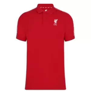 Image of Team LFC Polo Shirt Mens - Red