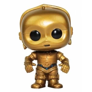 Image of C 3PO Star Wars Funko Pop Vinyl Bobble Head Figure