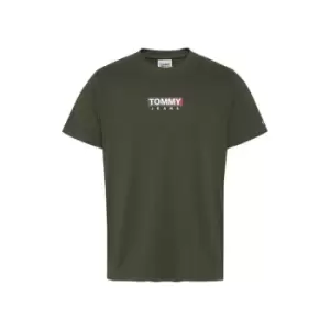 Image of Tommy Jeans Original Print T Shirt - Green