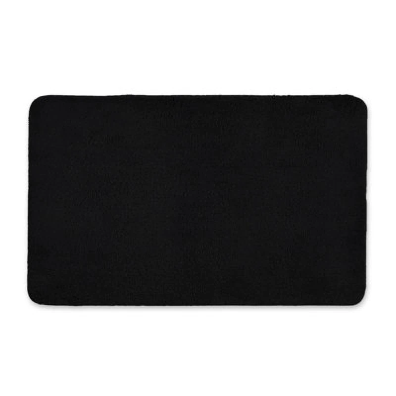 Image of Allure Bath Fashions Luxury Microfibre Bath Mat Non-Slip - Black