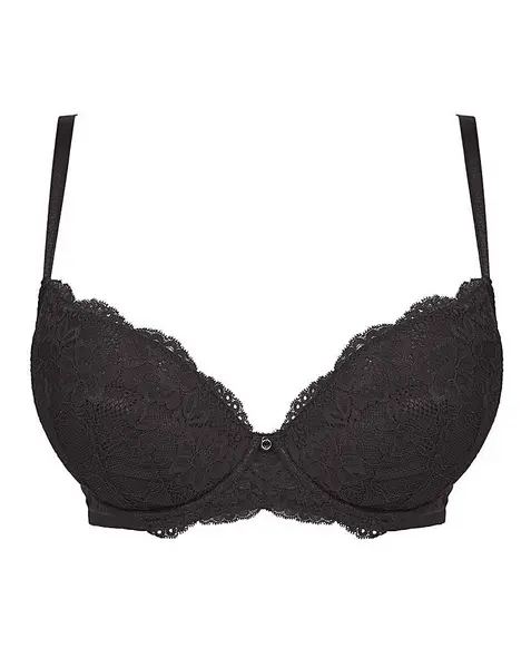 Image of Ann Summers Ann Summers Sexy Lace Plunge Bra Black Female 42DD IH17211