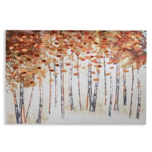 Image of Arthouse Copper Birch Wall Canvas