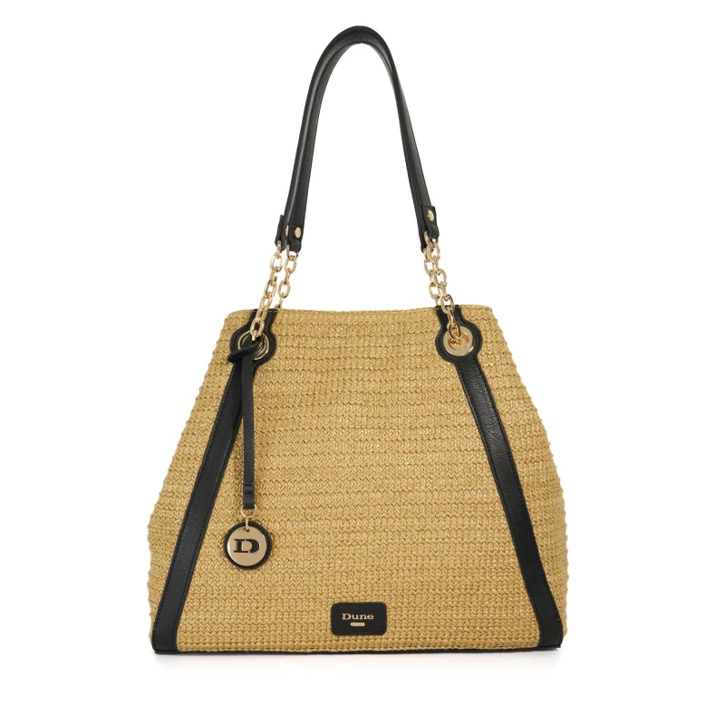 Image of Dune London Womens Deach Shoulder Bag Natural female One Size