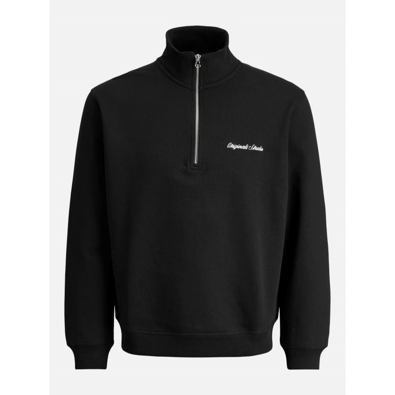 Image of Jack and Jones Norrebro High Neck Sweat Mens Black male M