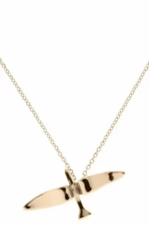 Image of Ladies Karen Millen PVD Gold plated Bird Charm Pendant KMJ866-22-03