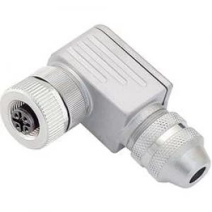 Image of Binder 99 1430 824 04 M12 Sensor Actuator Connector Screw Cap Angled