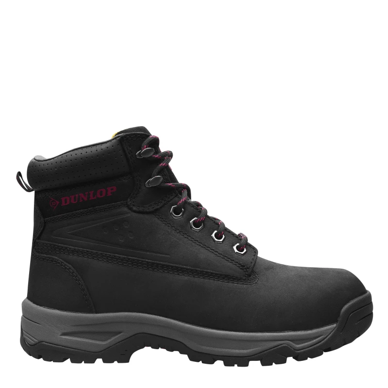 Image of Dunlop On Site Steel Toe Cap Boots Womens Black female 3 (36)