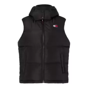 Image of Tommy Jeans Alaska Puffer Gilet - Black