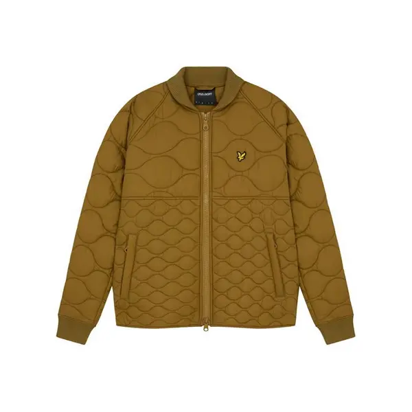 Image of Lyle and Scott Lyle Bomber Jacket Sn99 Bomber Jackets - Midweight X Large Green 61351915470