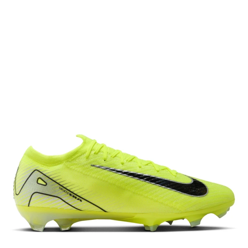 Image of Nike Mercurial Vapor 16 Elite Adults Firm Ground Football Boots Volt/Black male 4 (36.5)