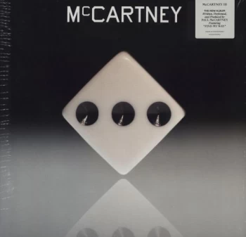 Image of Paul McCartney and Wings McCartney III - Black Vinyl 2020 UK vinyl LP 00602435136592
