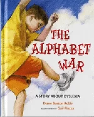 Image of alphabet war a story about dyslexia