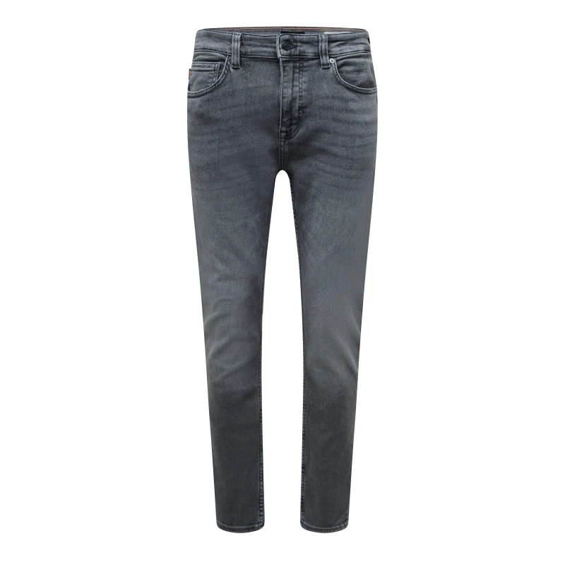 Image of Boss Mens Delaware Slim Fit Jeans Slim Jeans 30W R Grey 64475802305