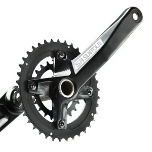 Image of SR Suntour XCR-D Chainset Alloy/Steel 22/36T Black 170mm
