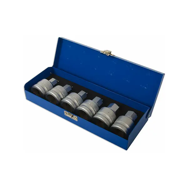 Image of LASER TOOLS Hex Socket Bit Set 3/4D 6pc 3814 - Laser Tools 5018341038144