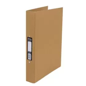 Image of Pukka Pad Recycled Kraft A4 2 Ring Ringbinder - Brown (10 Pack)
