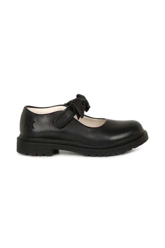 Image of Lelli Kelly Womens 'Maisie Dolly' School Shoes in True Black Size: 13 True Black Female 13