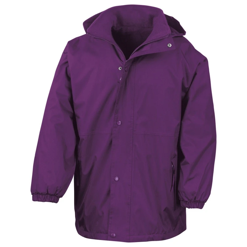 Image of Result StormDri 4000 Reversible Jacket in Purple Size: 3-4 Years Purple Unisex 3-4 Years