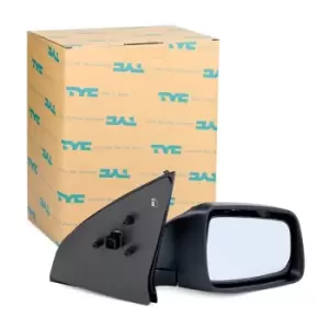 Image of TYC Wing mirror OPEL 325-0015 09130908,09142134,09142146 Outside mirror,Side mirror,Door mirror,Side view mirror,Offside wing mirror 6428081,6428739