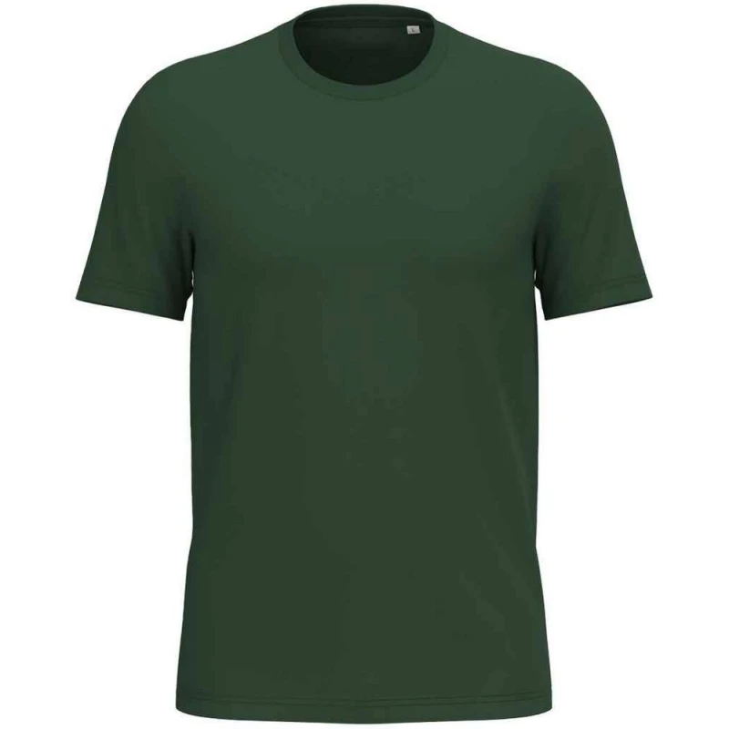 Image of Native Spirit Mens Heavyweight Slim T-Shirt in Green Size: XS Green Male XS