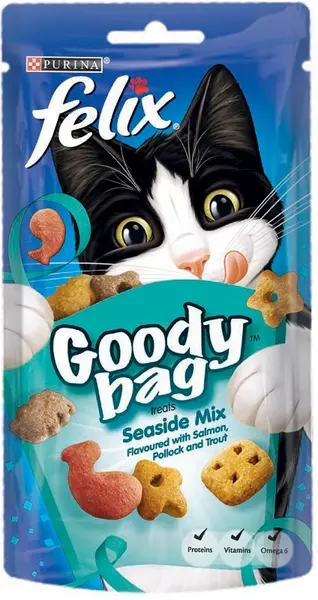 Image of Purina Felix Goody Bag Cat Treat 225g