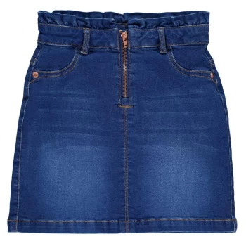 Image of Firetrap Denim Mini Skirt Girls - Bright Blue
