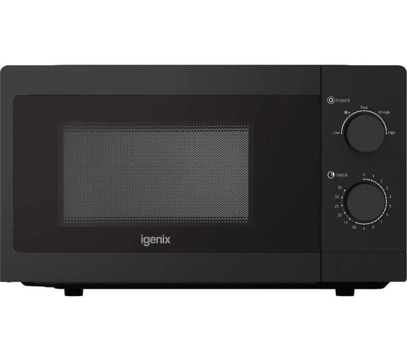 Image of IGENIX IGMS08080B Solo Microwave - Black 5016368010457