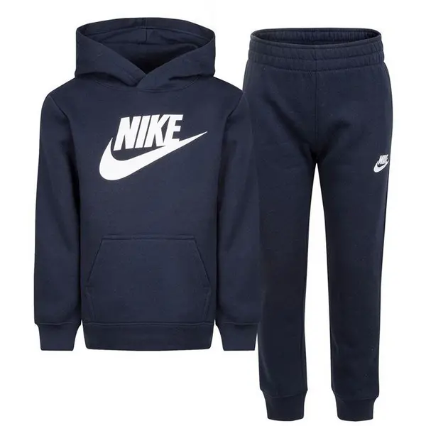 Image of Nike Fleece Tracksuit Infants - Blue 3 - 4 Years